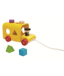 Autobús Escolar Encajable - Plan Toys