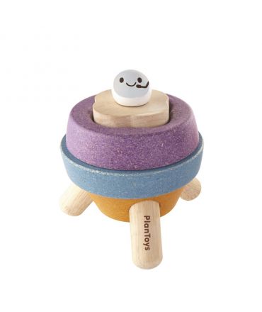 Cohete Apilable de Plan Toys - Aúpa Organics