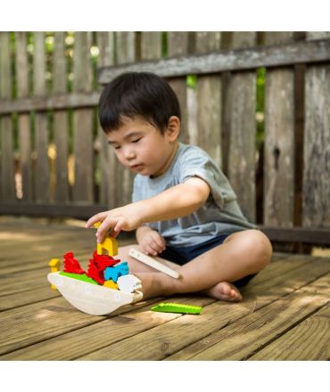 Barco aguanta, aguanta! de Plan Toys - Aúpa Organics