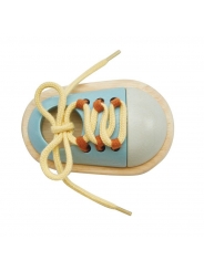 Ata el Zapato de Plan Toys - Aúpa Organics