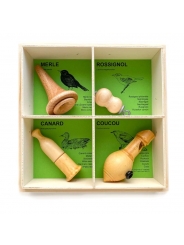 Pack de 6 Silbatos de Pájaro - Aves de Europa - Aúpa Organics