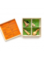 Pack de 6 Silbatos de Pájaro - Aves de Europa - Aúpa Organics