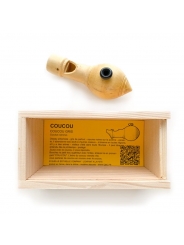 Silbato de Pájaro de Madera Cuco - Aúpa Organics