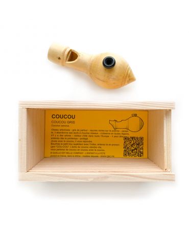 Silbato de Pájaro de Madera Cuco - Aúpa Organics