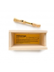 Silbato de Pájaro de Madera Carbonera Común - Aúpa Organics