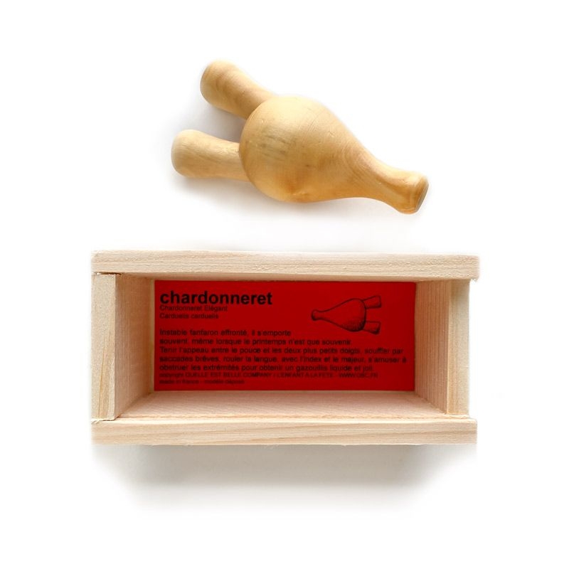 Silbato de Pájaro de Madera Jilguero - Aúpa Organics