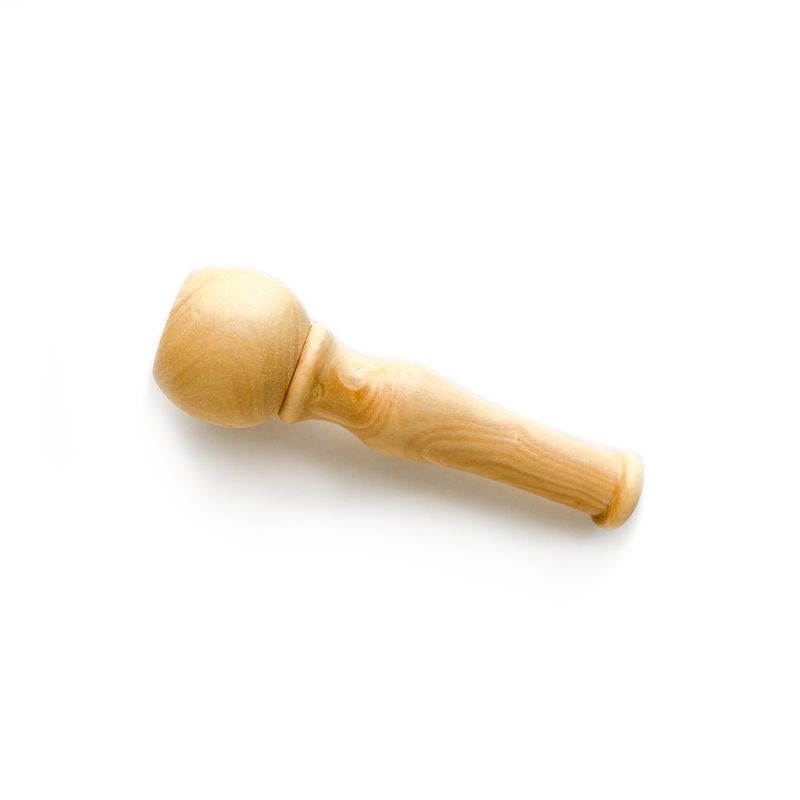 Silbato de Pájaro de Madera Lavandera Boyera/Blanca - Aúpa Organics