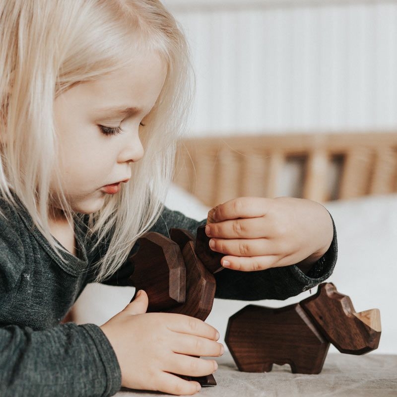 Jirafa Grande Magnético de Madera FableWood - Aúpa Organics