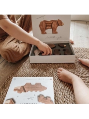 Madre Elefante Magnético de Madera FableWood - Aúpa Organics