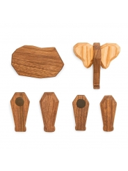 Madre Elefante Magnético de Madera FableWood - Aúpa Organics