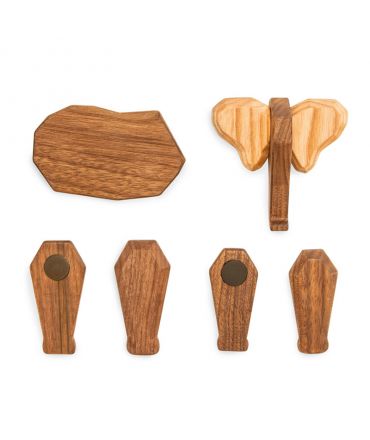 Madre Elefante Magnético de Madera FableWood - Aúpa Organics