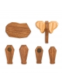 Madre Elefante Magnético de Madera FableWood - Aúpa Organics