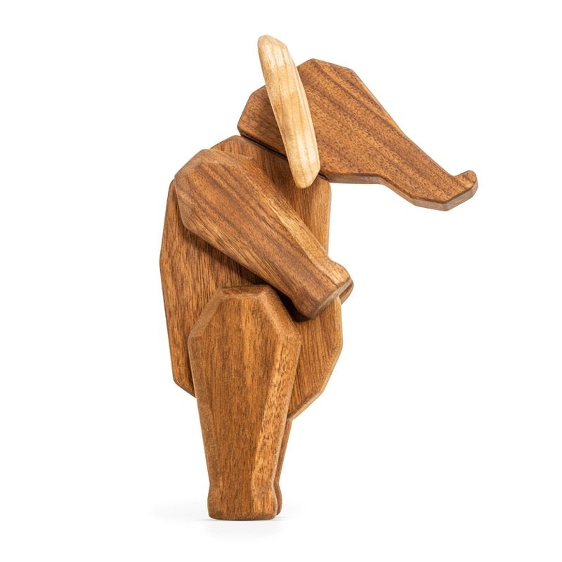 Madre Elefante Magnético de Madera FableWood - Aúpa Organics