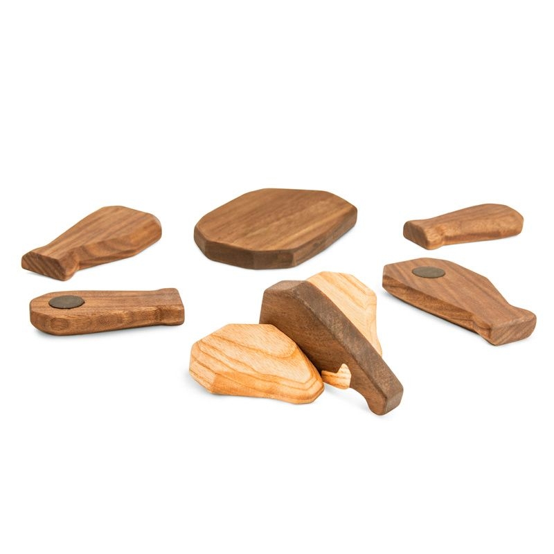 Padre Elefante Magnético de Madera FableWood - Aúpa Organics