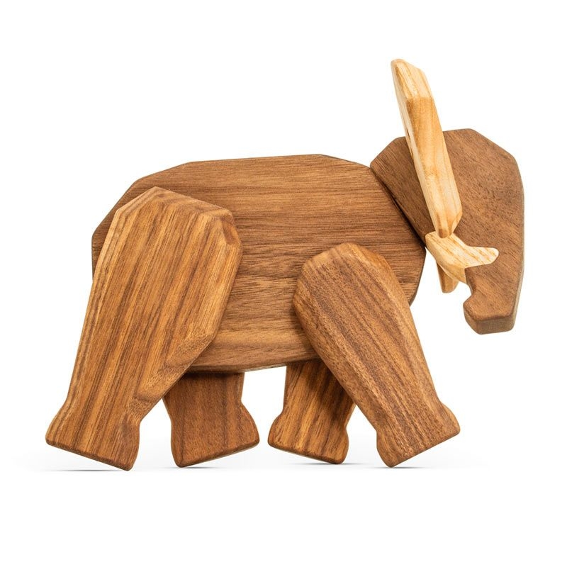 Padre Elefante Magnético de Madera FableWood - Aúpa Organics