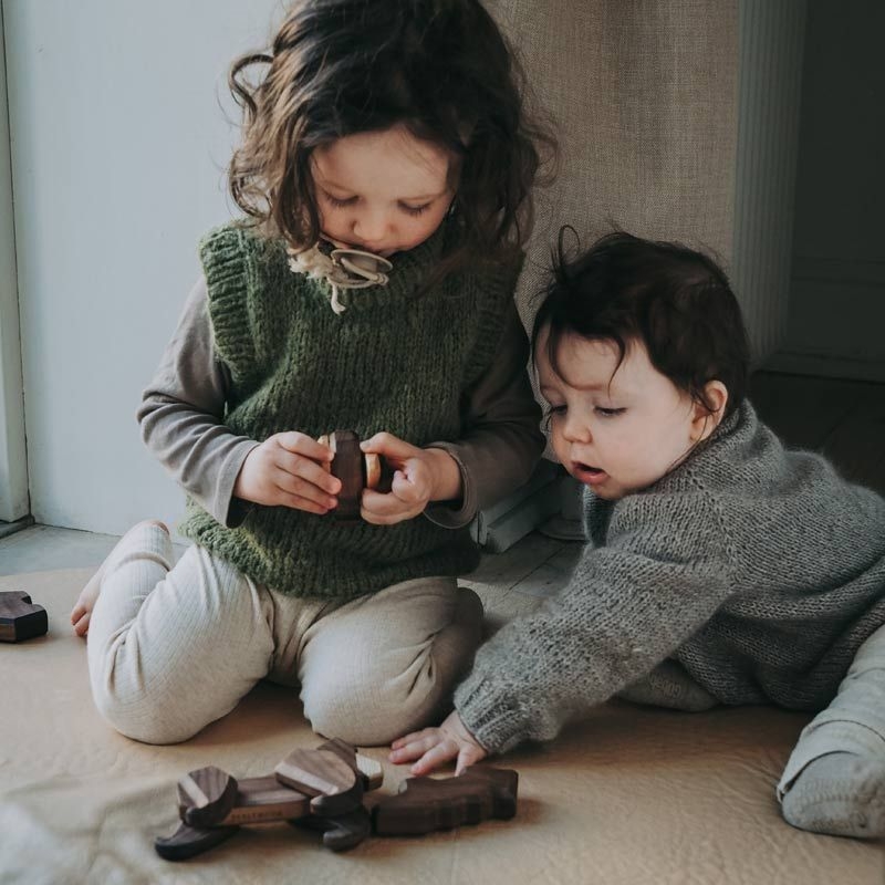 Jirafa Pequeña Magnético de Madera FableWood - Aúpa Organics