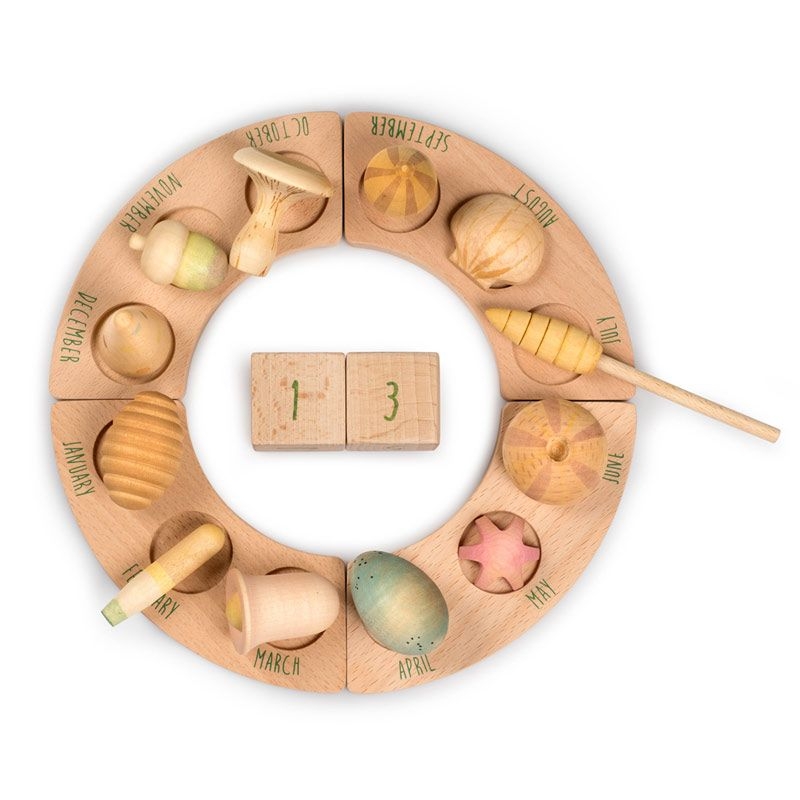 Base del Calendario Waldorf anual de Grapat | Aúpa Organics