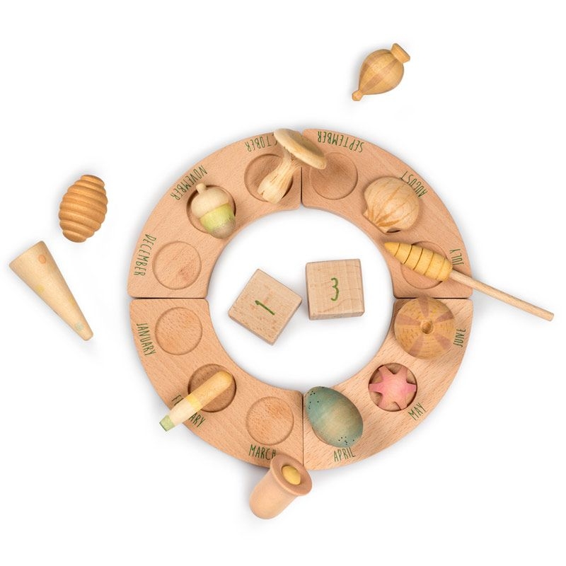 Base del Calendario Waldorf anual de Grapat | Aúpa Organics