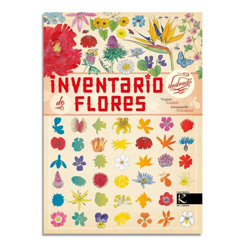 Inventario Ilustrado de Flores de Virginie Aladjidi - Aúpa Organics