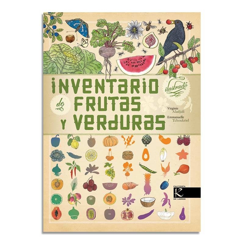 Inventario Ilustrado de Frutas y Verduras de Virginie Aladjidi - Aúpa Organics