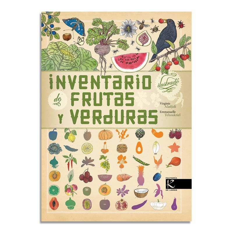 Inventario Ilustrado de Frutas y Verduras - Virginie Aladjidi Libros EAN_9788416721429