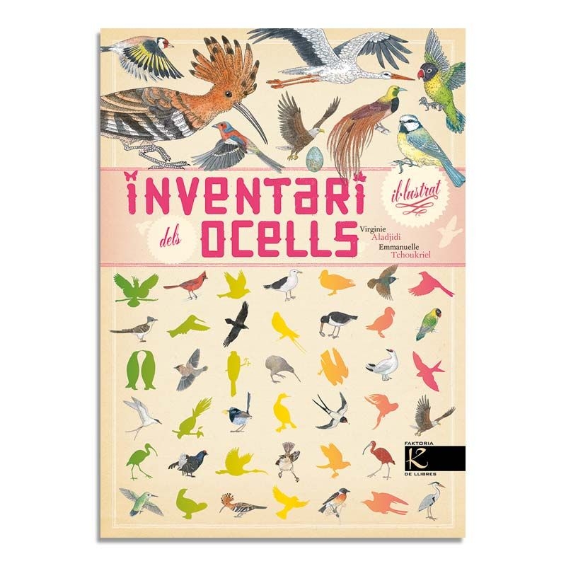 Inventari Il·lustrat dels Ocells de Virginie Aladjidi - Aúpa Organics