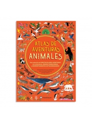 Atlas de aventuras Animales - Emily Hawkins - Aúpa Organics