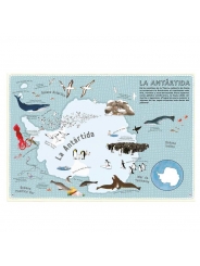 Atlas de aventuras Animales - Emily Hawkins - Aúpa Organics