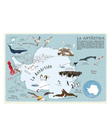 Atlas de aventuras Animales - Emily Hawkins - Aúpa Organics