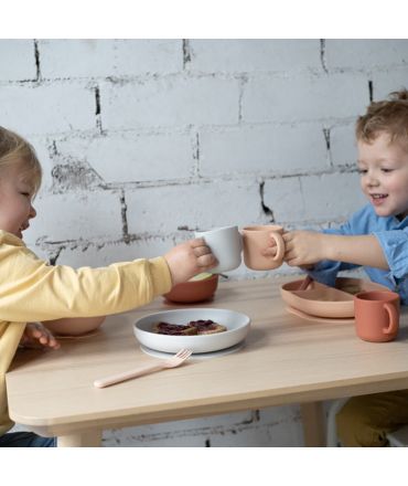 Vajilla Infantil de Silicona Premium Lagoon de Ekobo - Aúpa Organics