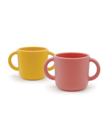 Pack de 2 Tazas Infantiles de Silicona Premium - Aúpa Organics