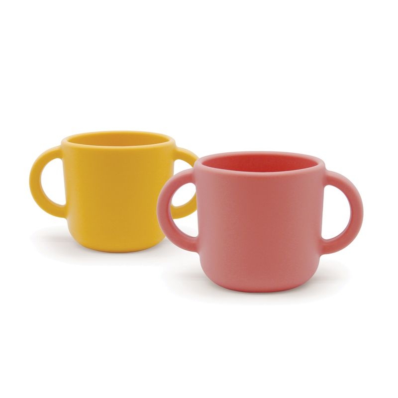 Pack de 2 Tazas Infantiles de Silicona Premium - Aúpa Organics