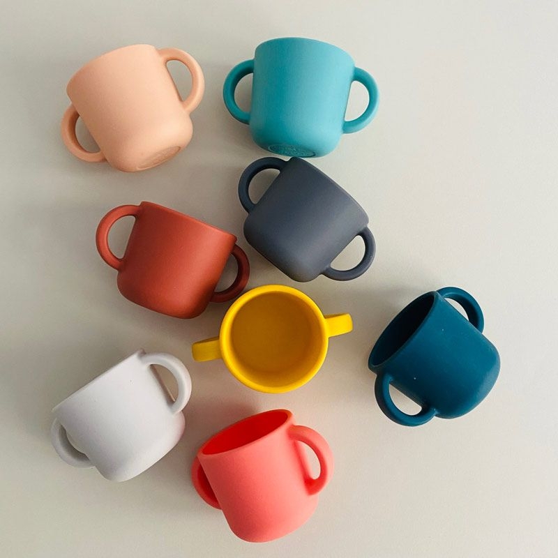 Pack de 2 Tazas Infantiles de Silicona Premium - Aúpa Organics