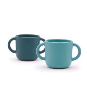 Pack de 2 Tazas Infantiles de Silicona Premium - Aúpa Organics