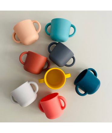 Pack de 2 Tazas Infantiles de Silicona Premium - Aúpa Organics