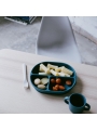 Plato Infantil de Silicona Premium con Compartimentos "Blue Abyss" de Ekobo - Aúpa Organics