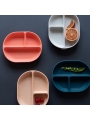 Plato Infantil de Silicona Premium con Compartimentos "Blue Abyss" de Ekobo - Aúpa Organics