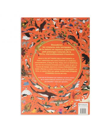 Atles d'aventures Animals - Emily Hawkins - Aúpa Organics