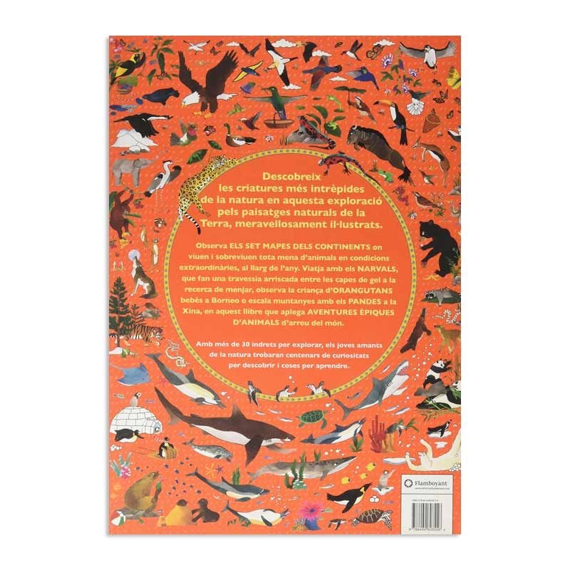 Atles d'aventures Animals - Emily Hawkins - Aúpa Organics