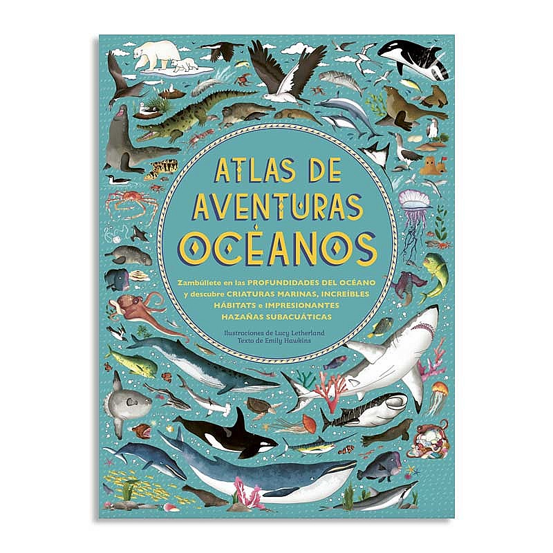 Atlas de aventuras Océanos - Emily Hawkins Libros EAN_9788417749378