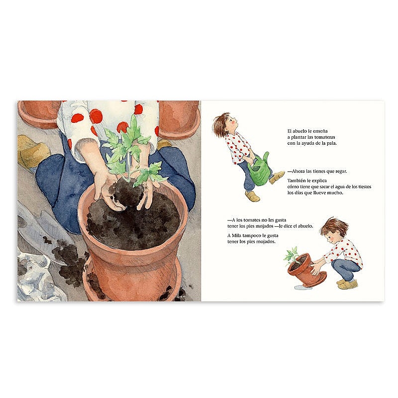 Els tomàquets de la Mila - Sanne Dufft - Aúpa Organics