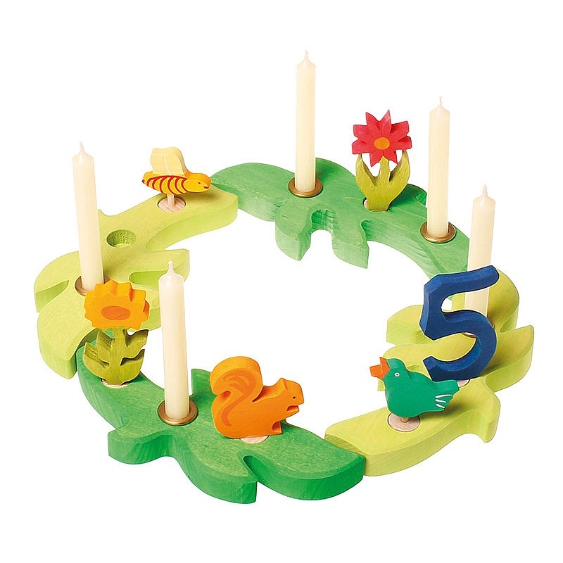 Hoja Base para Anillo de Cumpleaños Waldorf de Grimm's - Aúpa Organics