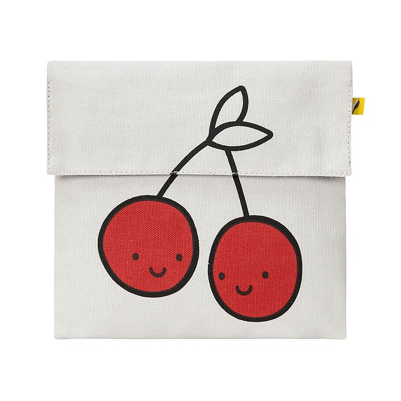 Porta Snacks Flip - Cherries Para Comer FL_ 37170