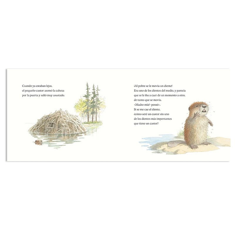 La gran dent del petit castor - Amy MacDonald & Sarah Fox-Davies - Aúpa Organics