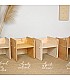 Silla Montessori transformable FABA - Leafy Casa LFM_SI01