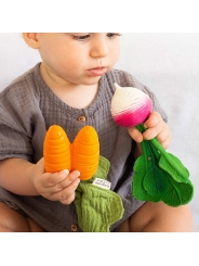 Mordedor y Doudou John Cathy La Zanahoria Oli&Carol- Aúpa Organics