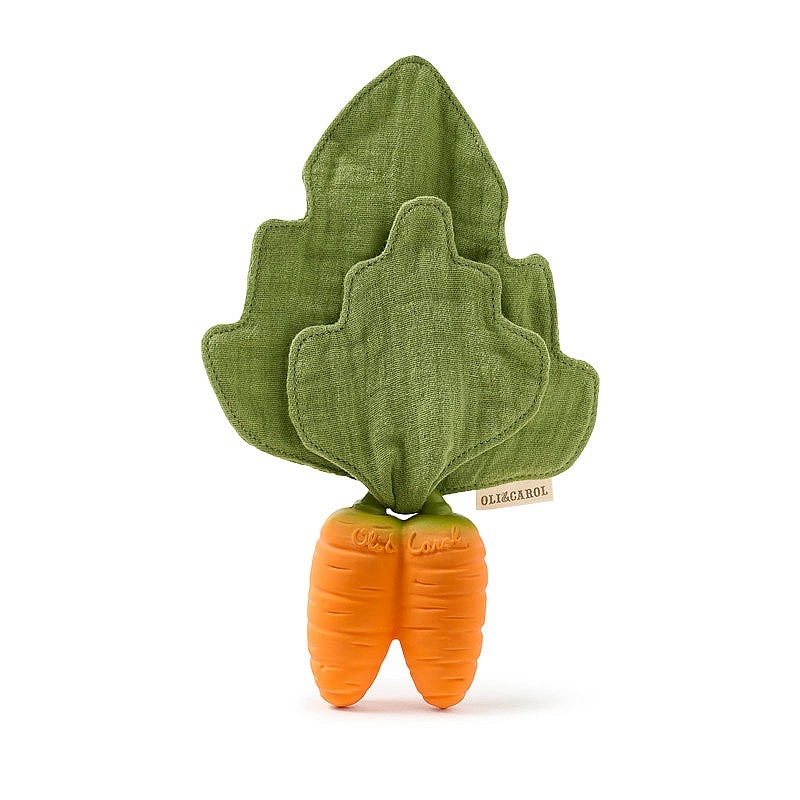 Mordedor y Doudou John Cathy La Zanahoria Oli&Carol- Aúpa Organics