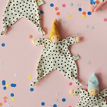 Doudou Dots Negro y Blanco - Nanchen Natur