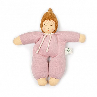 Muñeco Walnuss Rosa - Nanchen Natur