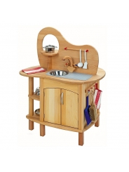 Cocinita de Madera Waldorf a dos lados - Aúpa Organics